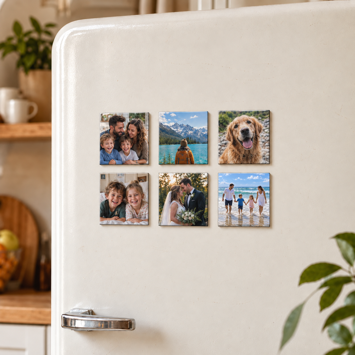 Custom Photo Magnets - 2.5-Inch Square