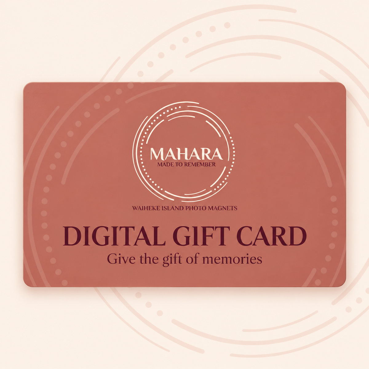Mahara Digital Gift Card